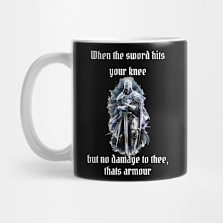 A knights armour Mug